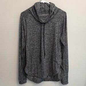 Athleta Gray Hooded Sweatshirt